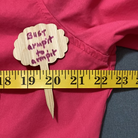 Hearts of Palms Pink Jacket. Size 14-16 approximate. Neckline with decoration. - Picture 4 of 9